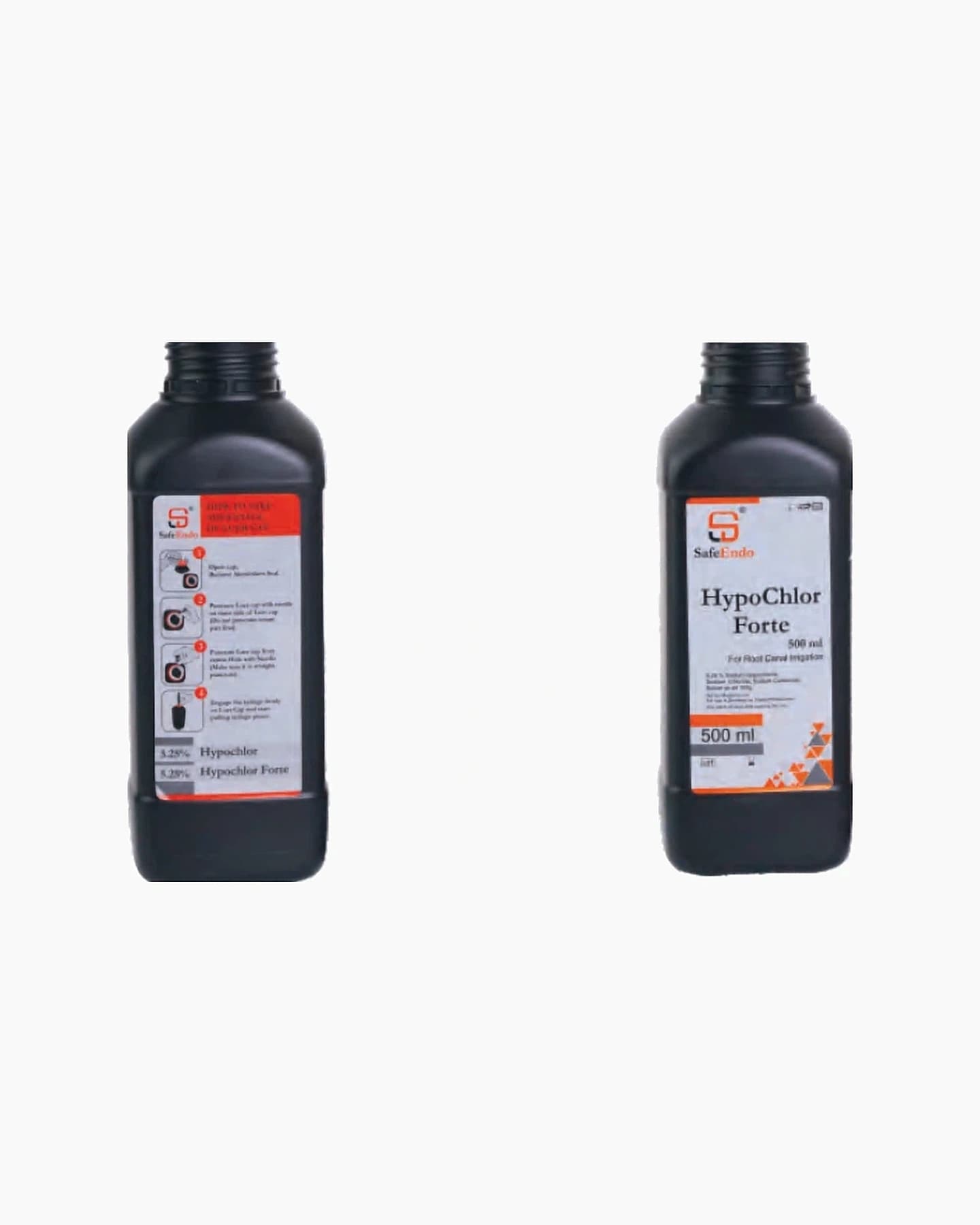 HypoChlor Sodium Hypochlorite Root Canal Irrigant 500mL – bottles